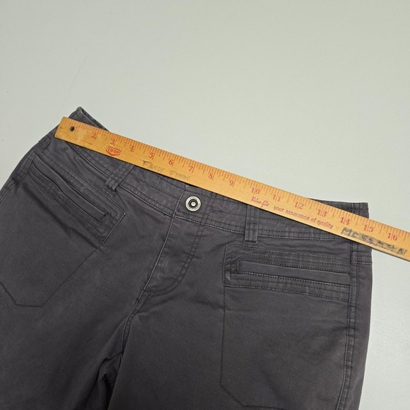 Kuhl‎ Freya Pants Womens 4 Regular Gray Drawstring Stretch Straight Hiking Trail - Picture 11 of 16